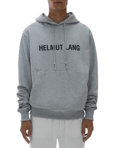 Худи из хлопка с логотипом Helmut Lang