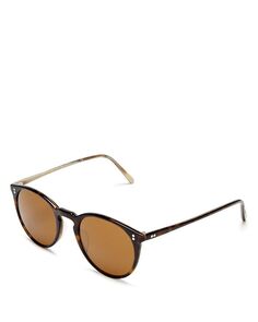 Круглые солнцезащитные очки O&apos;Malley, 48 мм Oliver Peoples