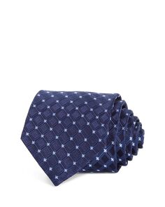 Шелковый классический галстук Mini Floret Grid — 100% эксклюзив The Men&apos;s Store at Bloomingdale&apos;s