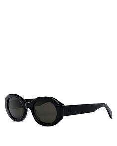 Овальные солнцезащитные очки Triomphe, 52 мм CELINE