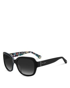 Солнцезащитные очки Layne прямоугольной формы, 55 мм kate spade new york