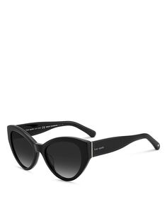 Солнцезащитные очки «кошачий глаз» с узором пейсли, 55 мм kate spade new york