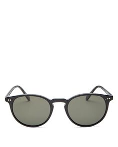 Круглые поляризованные солнцезащитные очки, 49 мм Oliver Peoples