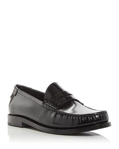 Женские мокасины Le Loafer Moc Toe Penny Saint Laurent