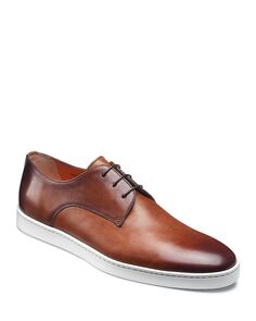 Мужские модельные туфли-оксфорды на шнуровке Doyle-M5 со шнуровкой Santoni