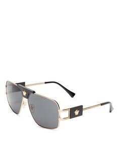 Солнцезащитные очки-авиаторы Versace, 63 мм Versace