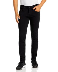 Черные зауженные зауженные джинсы Luxe Performance Plus Slim Fit 7 For All Mankind