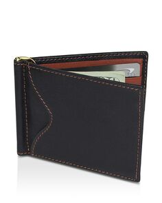 Кожаный бумажник с зажимом для денег с RFID-блокировкой ROYCE New York