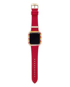Apple Watch Подарочный набор с зигзагообразным чехлом и ремешком, 41 мм Missoni, красный