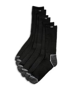 Мягкие носки для экипажа Stretch Zone, упаковка из 3 шт. Calvin Klein