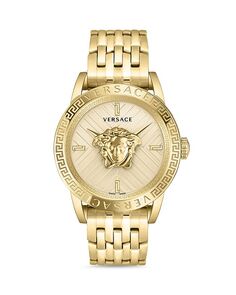 Часы Versace V-Code, 43 мм