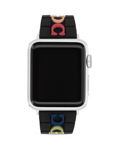 Резиновый ремешок Apple Watch COACH
