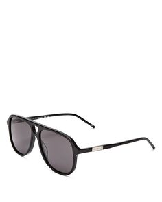 Солнцезащитные очки-авиаторы Brow Bar, 57 мм Gucci