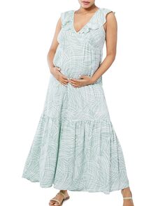 Платье макси для беременных Ingrid &amp; Isabel
