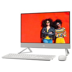 Моноблок Dell Inspiron 5410 AIO, 23.8″ Сенсорный, 8Гб/1Тб+256Гб, i5-1235U, MX550, белый, английская/арабская клавиатура