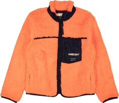 Куртка Ambush New Fleece Jacket Orange, оранжевый