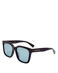Квадратные солнцезащитные очки, 56 мм Gucci