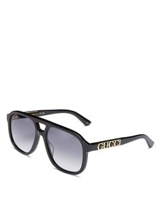 Солнцезащитные очки-авиаторы, 58 мм Gucci