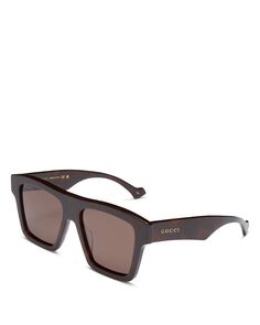 Квадратные солнцезащитные очки, 55 мм Gucci