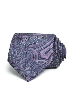 Монохромный широкий галстук с узором пейсли — 100 % эксклюзив The Men&apos;s Store at Bloomingdale&apos;s