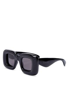 Квадратные солнцезащитные очки Fashion Show Inflate, 41 мм Loewe