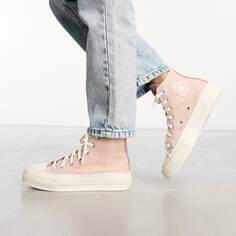 Кеды Converse Chuck Taylor 70, розовый/белый