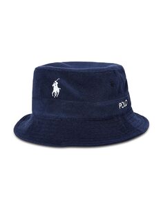 Панама-ведро из эластичной махровой хлопковой смеси Polo Ralph Lauren