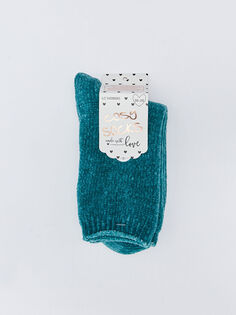 Простые бархатные женские носки для дома LCW Dream