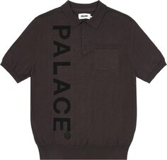 Поло Palace Intarsia Font Polo &apos;Black&apos;, медный