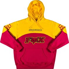 Толстовка Supreme x Fox Racing Hooded Sweatshirt &apos;Pink&apos;, розовый