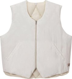 Жилет Stussy Reversible Quilted Vest &apos;Cream&apos;, кремовый