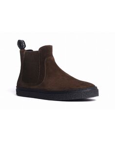 Мужские замшевые ботинки челси hills Anthony Veer, темно-коричневый