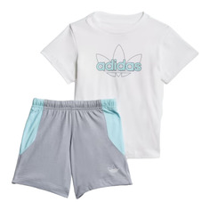 Костюм Adidas Originals Sprt Collection, белый/серый