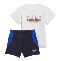 Костюм Adidas Originals Sprt Collection, белый/синий