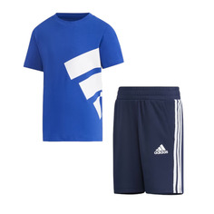 Спортивный костюм Adidas Brand, голубой/синий