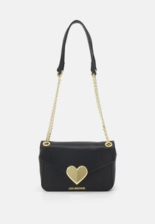 Сумка через плечо Love Moschino, черный