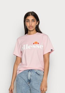 Футболка с принтом Ellesse, светло-розовый