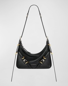 Миниатюрная кожаная сумка через плечо Voyou Givenchy
