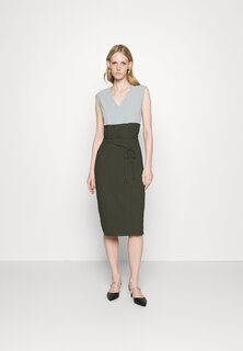 Платье прямого кроя Max Mara Leisure, зеленый