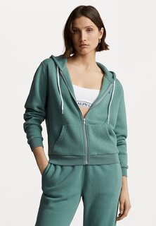 Толстовка на молнии Polo Ralph Lauren Full Zip Hoodie, зеленый