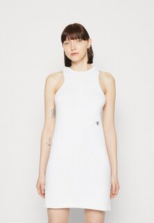 Платье-джемпер Calvin Klein Jeans, белый
