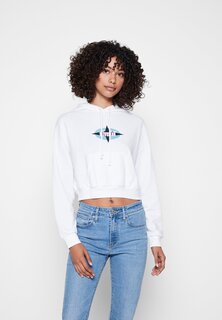 Толстовка Levi&apos;s Graphic Laundry Hoodie, звезда белый Levis