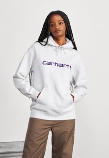 Толстовка Carhartt WIP Hooded, светло-серый