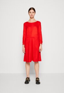 Трикотажное платье Esprit, красный