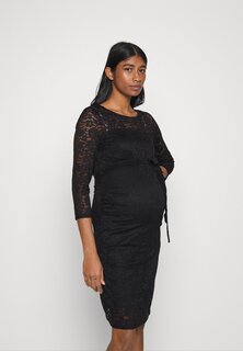 Повседневное платье Pieces Maternity, черный