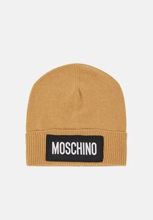 Шапка бини MOSCHINO, бежевый