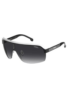 Солнцезащитные очки Carrera, черно-белый