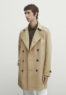 Тренч Massimo Dutti, бежевый