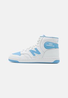 Высокие кроссовки New Balance, белый/голубой