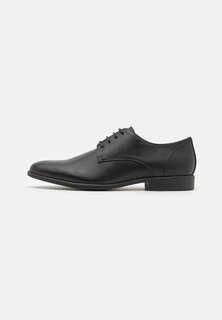 Смарт-ботинки на шнуровке Pier One, черный